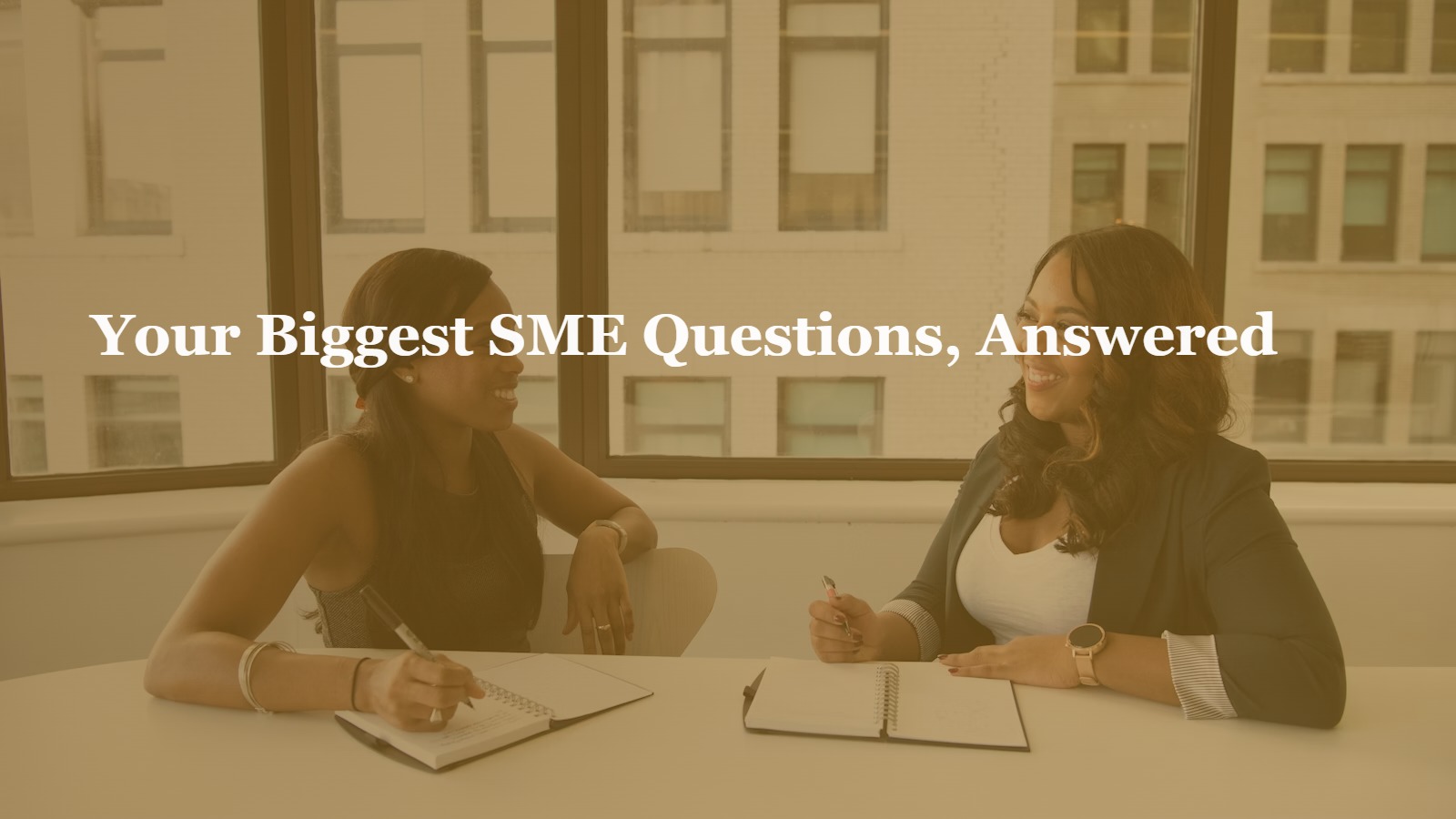 Business consultation meeting with team discussing questions and answers around a table